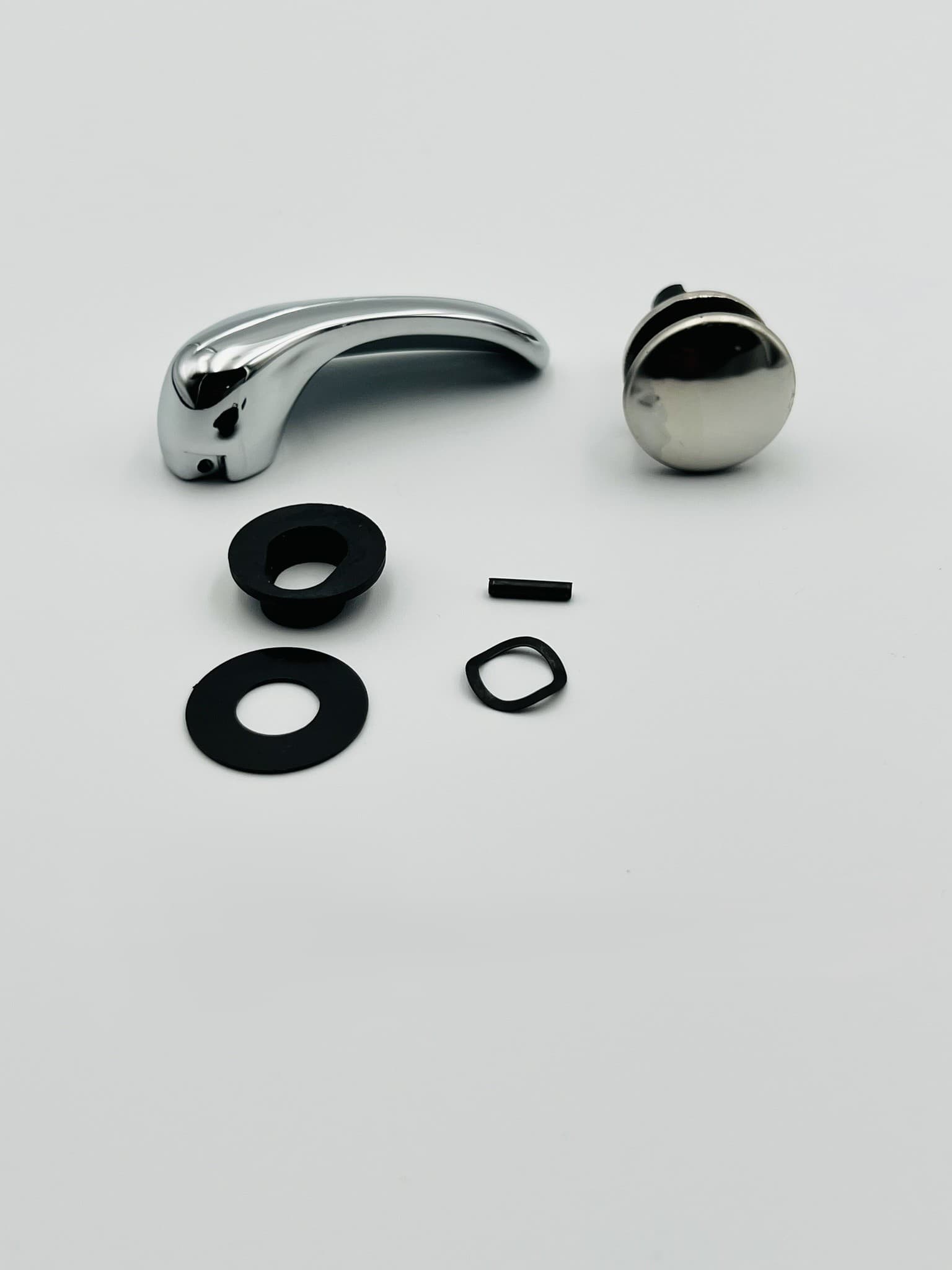 CHEVY GMC TRK VENT HANDLE CHRM LH 68-79