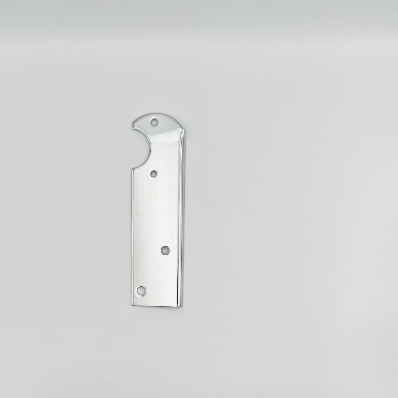 GM TRK TAIL LIGHT BRKT STAINLESS, LH STEPSIDE 67-76